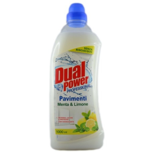 Detergent de podele Dual Power menta & lamaie 1l