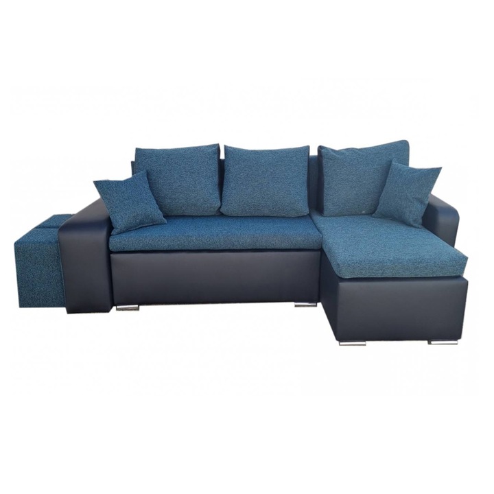 Coltar Extensibil Kano cu Tabureti, Genarom, Peru 09 / Soft 11, 250 x 134 x 80 cm