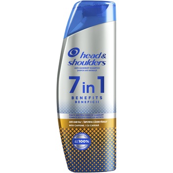 Sampon Head & Shoulders 7-in-1, impotriva caderii parului si cu efect puternic antimatreata, 270 ml Sampon Head & Shoulders 7-in-1, impotriva caderii parului si cu efect puternic antimatreata, 270 ml