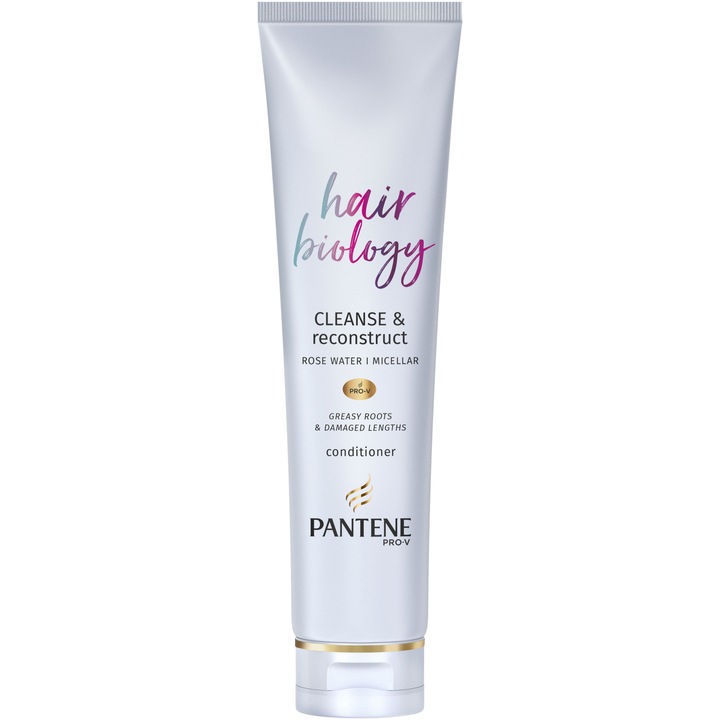 Balsam Pantene Hair Biology Cleanse & Reconstruct, 160 ml