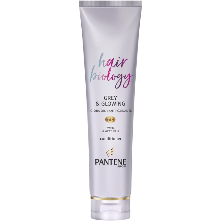 Balsam Pantene Hair Biology Grey & Glowing, 160 ml