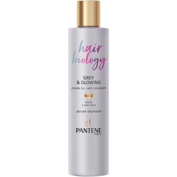 Sampon Pantene Hair Biology Grey & Glowing, 250 ml Sampon Pantene Hair Biology Grey & Glowing, 250 ml