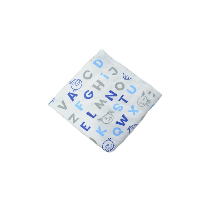 Постелка 80 х 80 см за бебе Mini Junior PBMini JuniorB4, Бяла