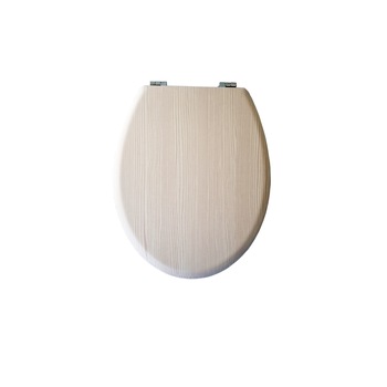 Capac WC universal din MDF, frasin, 42 x 36 cm Capac WC universal din MDF, frasin, 42 x 36 cm