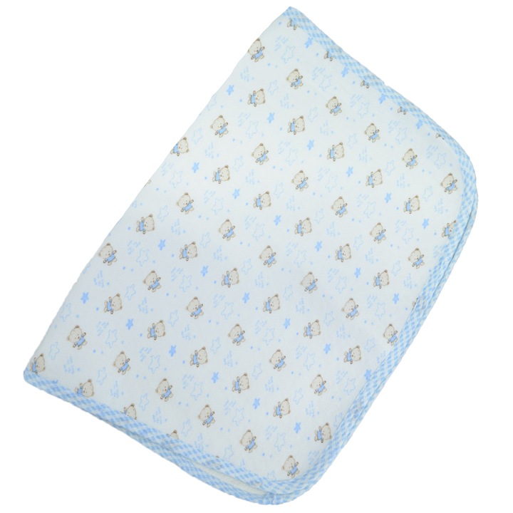 Mini Junior PRR-3 takaró, 70 x 40 cm, vízálló, fiúknak, kék