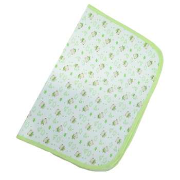 Pled impermeabil 70 x 50 cm pentru baieti Mini Junior PRR-5, Verde Pled impermeabil 70 x 50 cm pentru baieti Mini Junior PRR-5, Verde