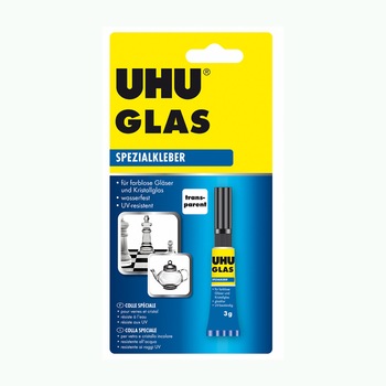 Adeziv pentru sticla, Uhu, 3g Adeziv pentru sticla, Uhu, 3g