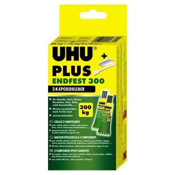 Adeziv bicomponent Uhu Plus Endfest 300, 163g Adeziv bicomponent Uhu Plus Endfest 300, 163g