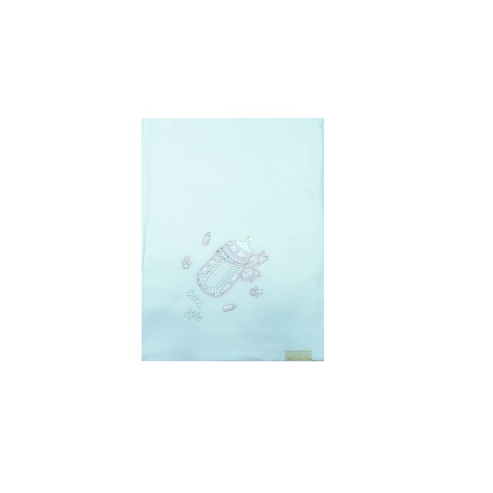 Baba takaró 75 x 85 cm Mini Junior PC-013, Fehér