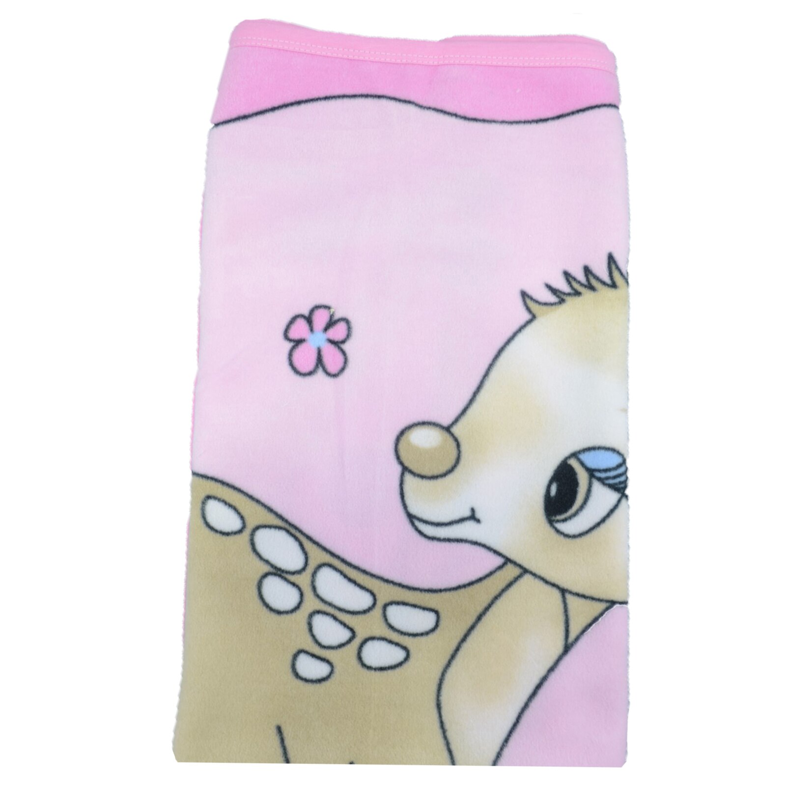 Pled 90 x 80 cm pentru fete Mini Junior PRR-13, Roz