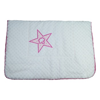 Pilota 75 x 100 cm pentru fete Ty i My 838024, Alb Pilota 75 x 100 cm pentru fete Ty i My 838024, Alb