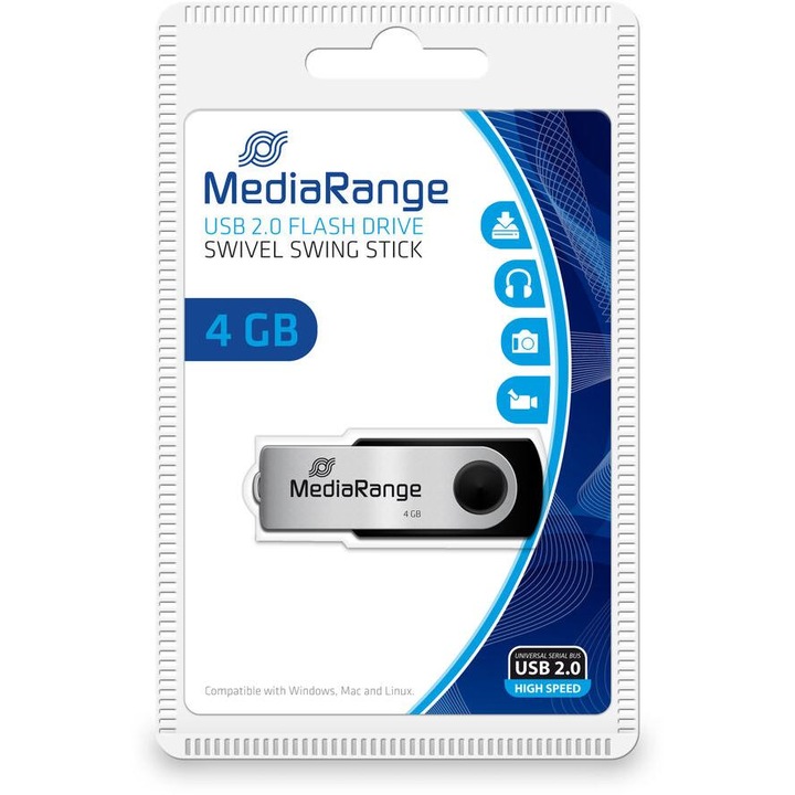 Memorie USB MediaRange MR907 4GB