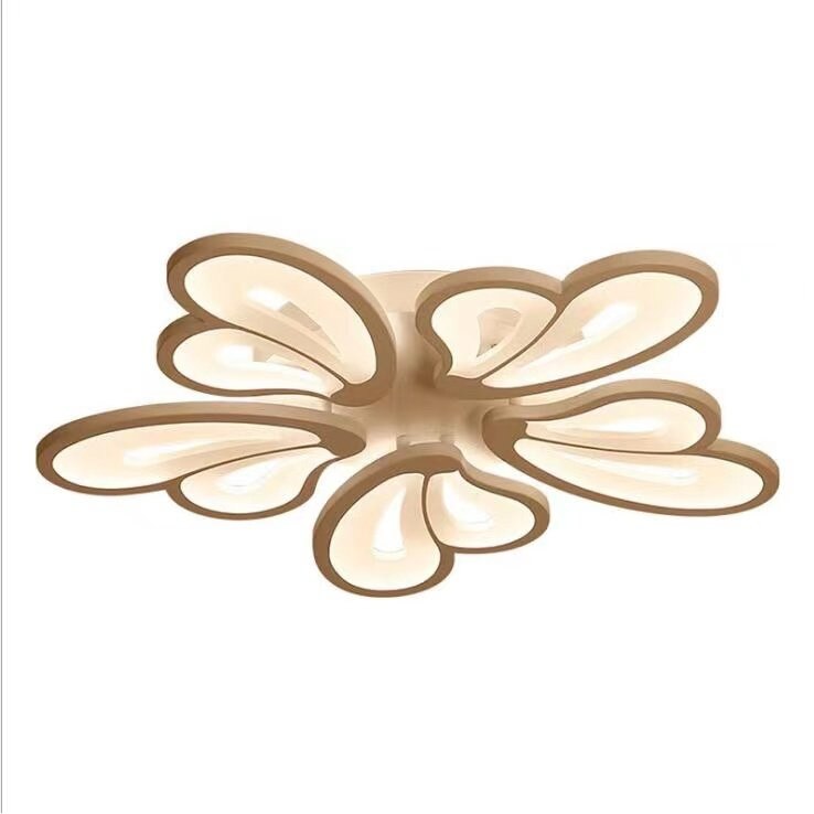 Lustra LED cu telecomanda 130 w 5200 lm alb cald rece neutru intensitate lumina reglabila