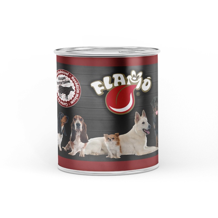 hrana umeda pentru caini flamo bucati de carne in sos 30 carne cu vita 800 gr imagen 20_1_
6