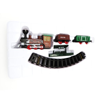 Trenulet electric , West Train , cu accesorii, Negru Trenulet electric , West Train , cu accesorii, Negru