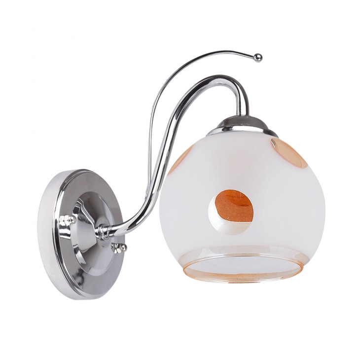 Applikált Nicole króm+Maro 1xE27 60W