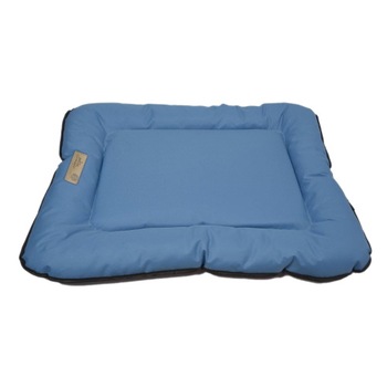 Perna camping pentru caini de talie mare, 4dog deluxe, albastru, 106 x 66 x 8 cm, impermeabila, rezistenta la uzura, umplutura din fibra de silicon Perna camping pentru caini de talie mare, 4dog deluxe, albastru, 106 x 66 x 8 cm, impermeabila, rezistenta la uzura, umplutura din fibra de silicon