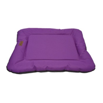 Perna camping pentru caini de talie medie, 4dog deluxe, mov, 80 x 64 x 8 cm, impermeabila, rezistenta la uzura, umplutura din fibra de silicon Perna camping pentru caini de talie medie, 4dog deluxe, mov, 80 x 64 x 8 cm, impermeabila, rezistenta la uzura, umplutura din fibra de silicon