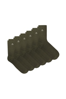 Set 6 perechi, Sosete din bumbac, EB Prime, confortabile si respirabile, Kaki Set 6 perechi, Sosete din bumbac, EB Prime, confortabile si respirabile, Kaki