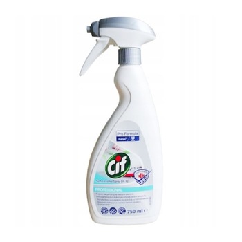 Dezinfectant Cif Pro Formula Alcohol D4.12 Spray, cu alcool, fara clatire, food approved, 0.75L Dezinfectant Cif Pro Formula Alcohol D4.12 Spray, cu alcool, fara clatire, food approved, 0.75L