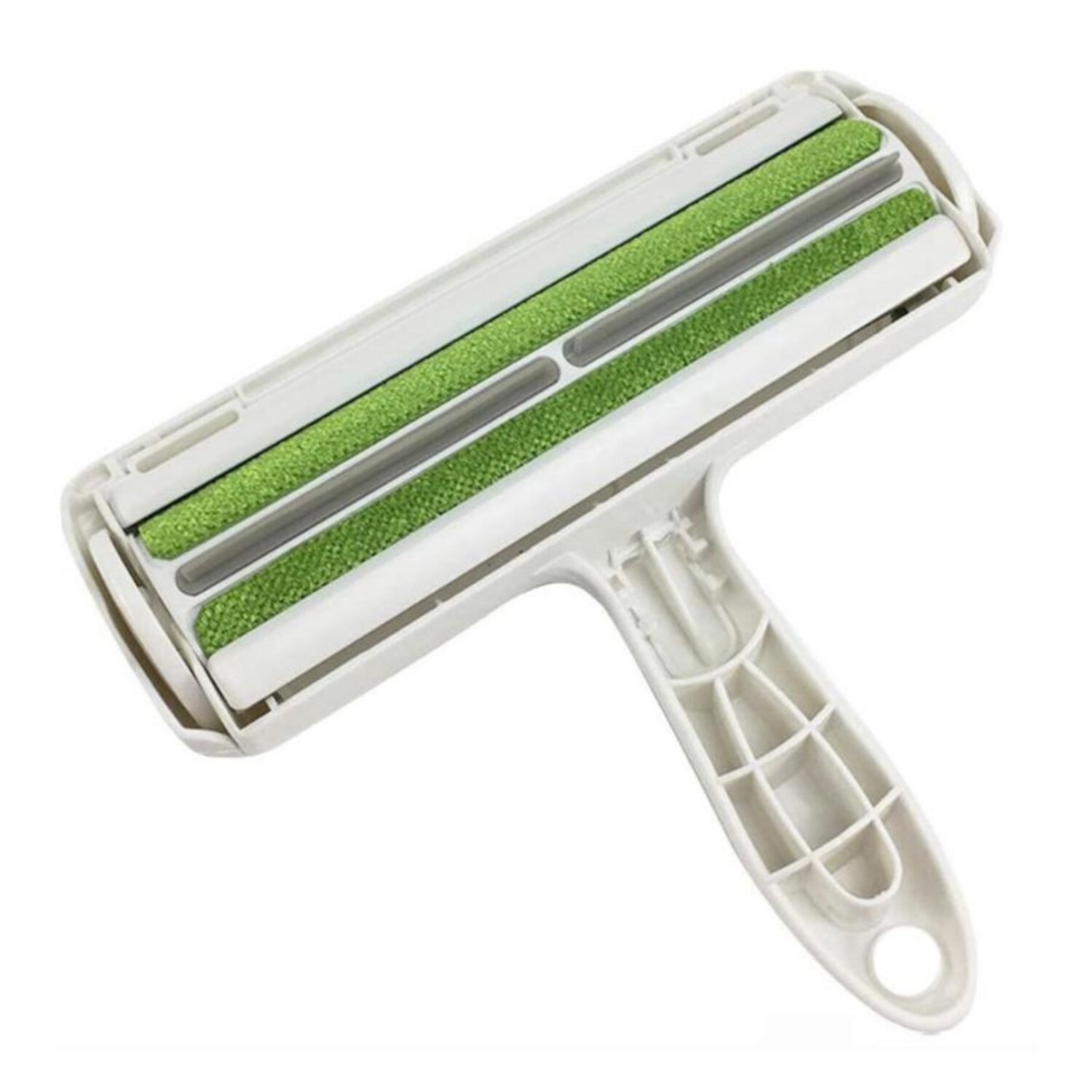 Perie pentru curatarea parului de caini, pisici sau alte animale de companie, 20x20x3 cm, verde