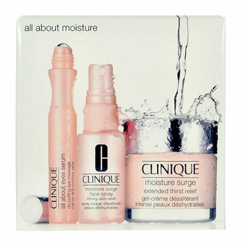 Set Clinique crema hidratanta 75 ml, ser ochi 15 ml, spray fata 30 ml Set Clinique crema hidratanta 75 ml, ser ochi 15 ml, spray fata 30 ml