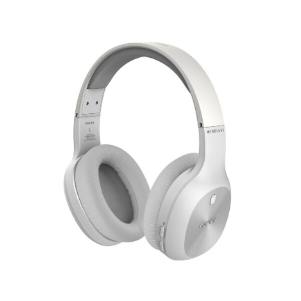 Casti wireless, Edifier, W800BT Plus , On-Ear, Alb, Bluetooth 5.1, Baterie 500 mAh, Tehnologie anulare zgomot CVC