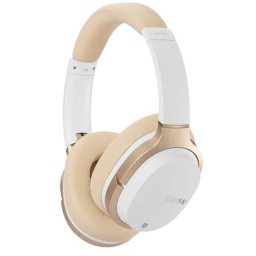 Casti wireless, Edifier, W820NB, On-Ear, Alb/Crem, Bluetooth 4.1, aptX, Autonomie pana la 95 h