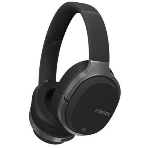 Casti wireless, Edifier, W820NB, On-Ear, Negru, Bluetooth 4.1, aptX, Autonomie pana la 95 h
