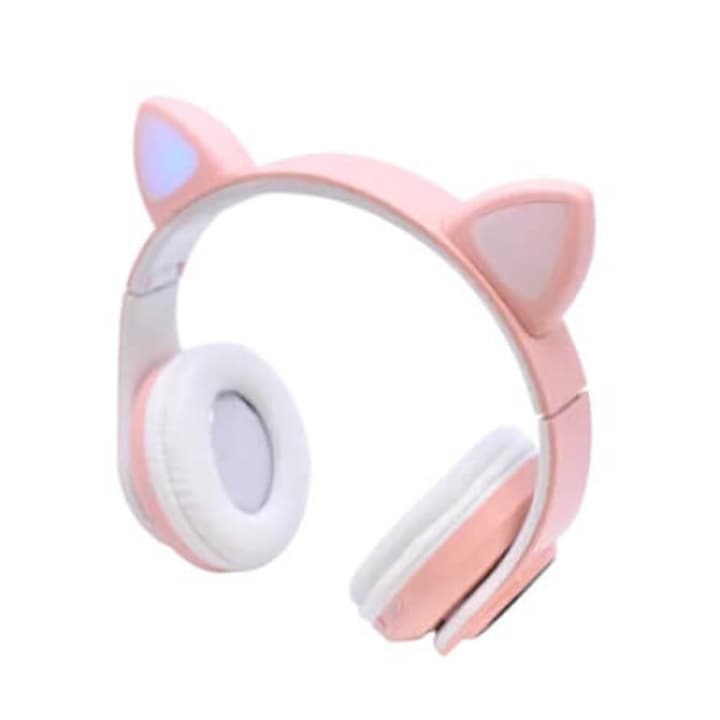 Casca bluetooth Usams BT1, compatibila cu Android si iOS, comutare apeluri, Alb