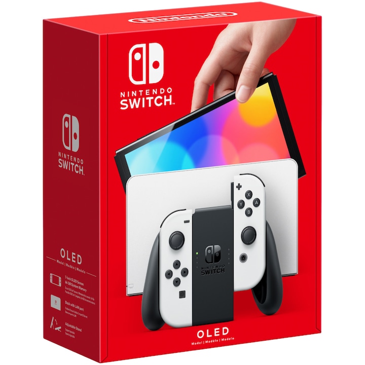 Конзола Nintendo Switch OLED (White)