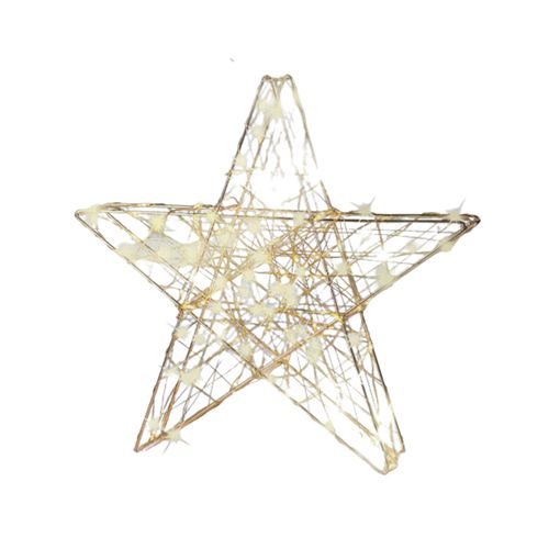 Stea luminoasa LED Dekor, 39,5 x 38 x 10 cm, 200 micro Led-uri