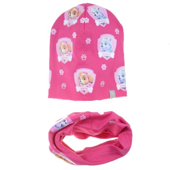 Set 2 piese caciula si fular pentru fete Mini Junior SCFPFMJ-24, Roz 52 CM Standard Set 2 piese caciula si fular pentru fete Mini Junior SCFPFMJ-24, Roz 52 CM Standard