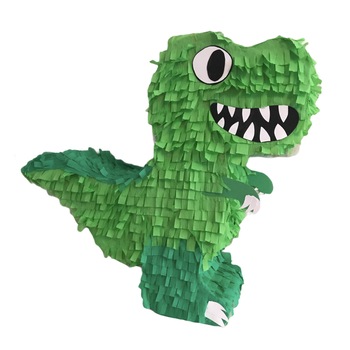 Pinata dinozaur 60 cm, cu bata si confetti Pinata dinozaur 60 cm, cu bata si confetti