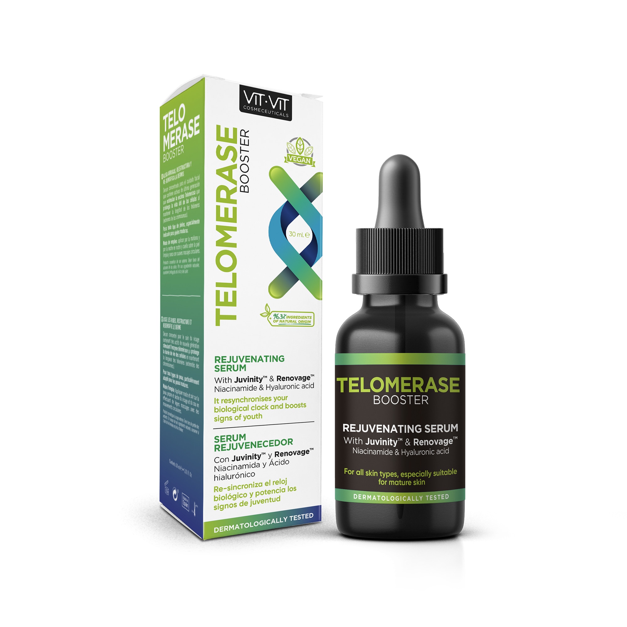 Ser de Reintinerire cu Telomerase, 30 ml, Diet Esthetic