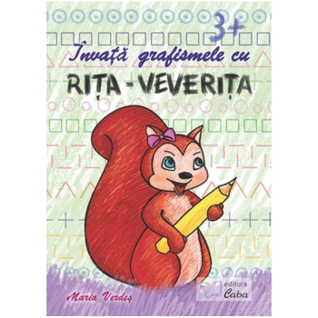 Invata grafismele cu Rita Veverita, 3+ ani - Maria Verdes Invata grafismele cu Rita Veverita, 3+ ani - Maria Verdes