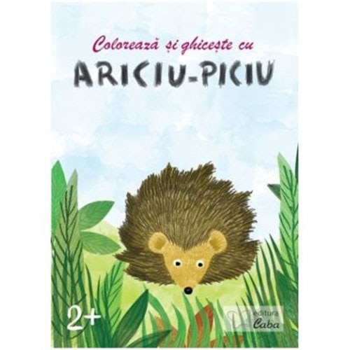 Coloreaza si ghiceste cu Ariciu Piciu, 2+