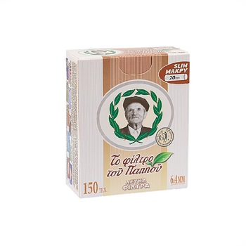 Filtre albe compacte, slim, 2 cm lungime, 150 buc/pachet Filtre albe compacte, slim, 2 cm lungime, 150 buc/pachet