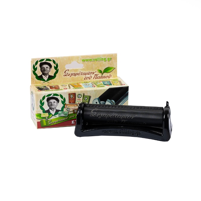 Aparat pentru rulat tigari, plastic, culoare neagra