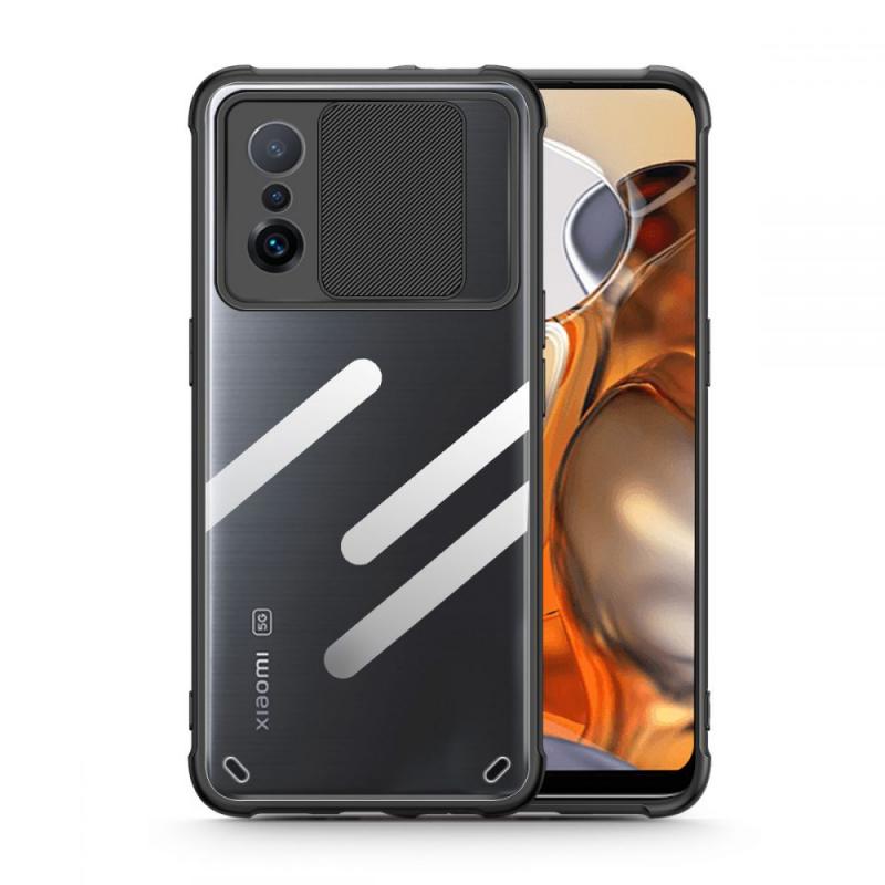 Carcasa TECH-PROTECT Cam Shield compatibila cu Xiaomi 11T / 11T Pro Black