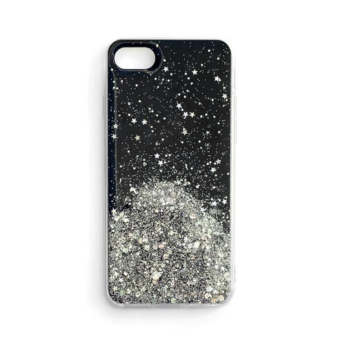 Husa Wozinsky Cu Sclipici Pentru Iphone XR , Neagra