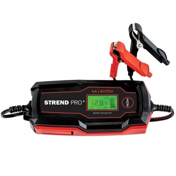 Redresor auto/moto Strend Pro BD02-Z4.0A-P1, 70W, 2A/4A, 6V/12V, IP65, LCD Redresor auto/moto Strend Pro BD02-Z4.0A-P1, 70W, 2A/4A, 6V/12V, IP65, LCD