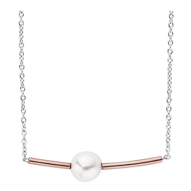 Colier Skagen Agnethe SKJ0947998, Argintiu, Rose gold