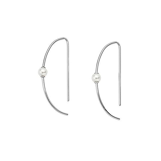 Cercei Skagen Agnethe SKJ1091040, Argintiu