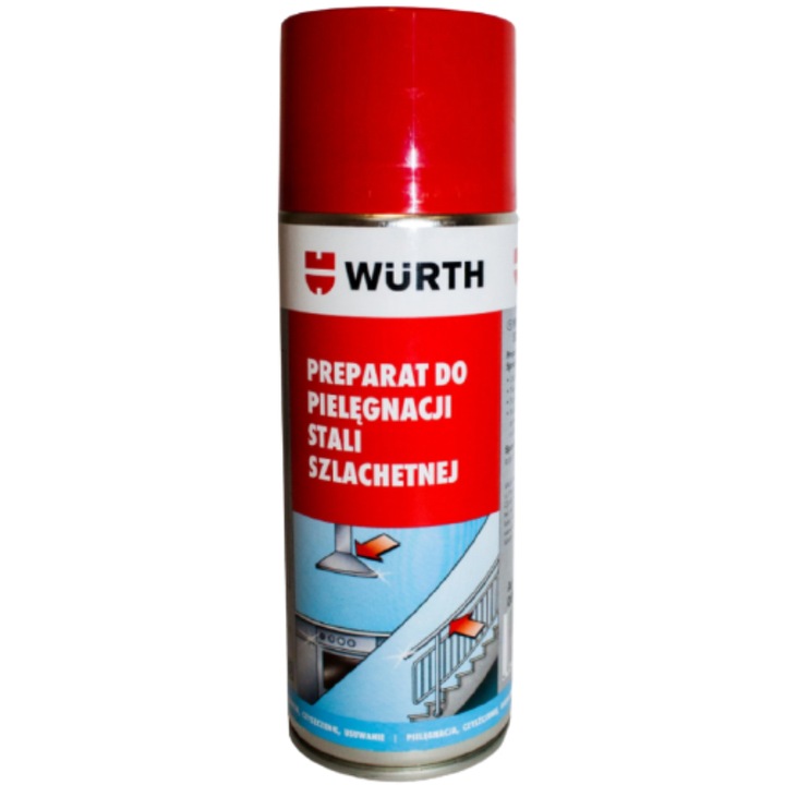 Emulsie de intretinere si curatare a suprafetelor metalice, Wurth, 400 ml