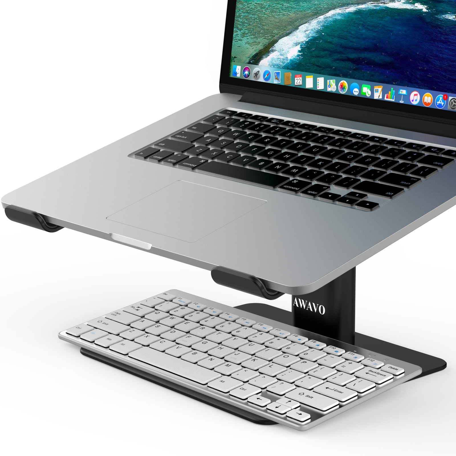 Stand laptop AWAVO, M6, Pliabil, 17 inch, Negru eMAG.ro