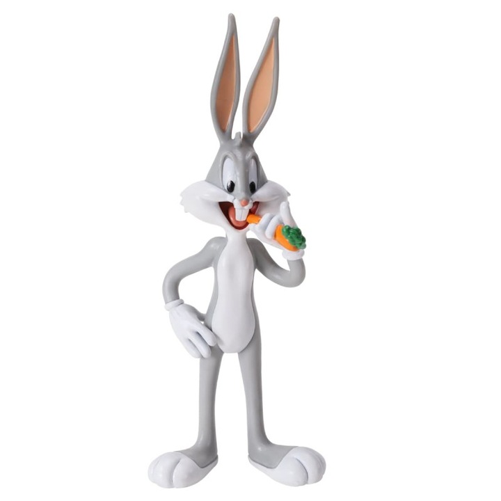 Figurina Looney Tunes Bugs Bunny, 15cm, Multicolor