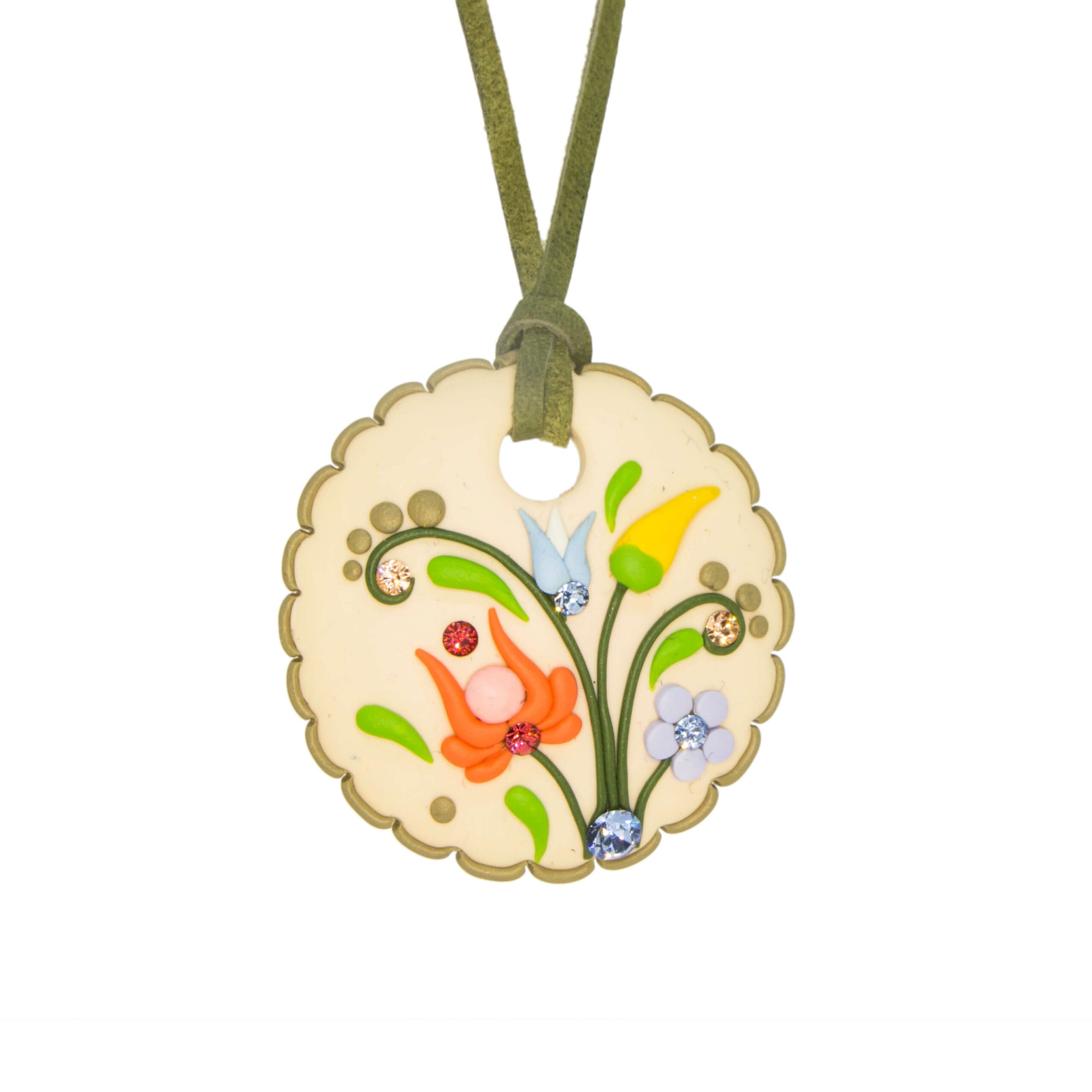 Colier cu cristale Swarovski, Miidefloriart - model 198