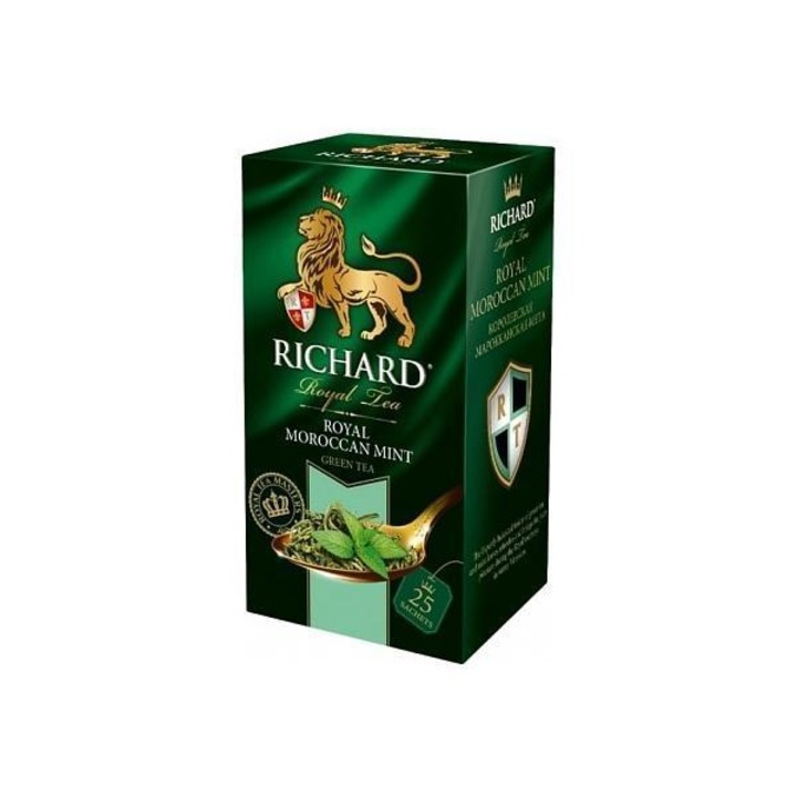 Royal Marokkói Menta ízesített zöld tea, filteres, 25x2g