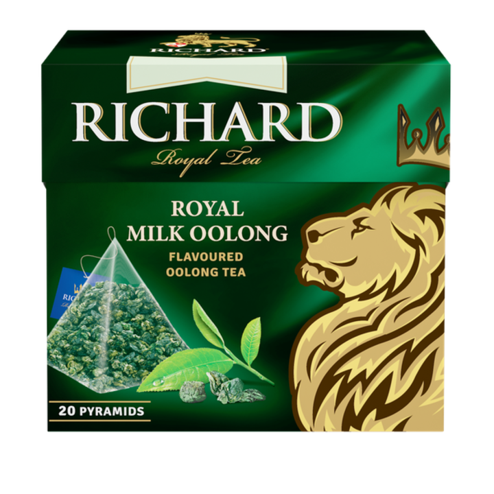 Royal Tejes Oolong ароматизиран зелен чай, пирамидален филтър, 20x1.7g
